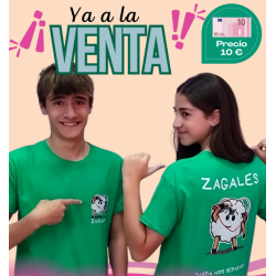 MERCH. CAMISETA ZAGALES (PACK)