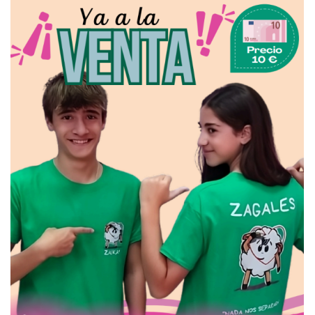 MERCH. CAMISETA ZAGALES (PACK)