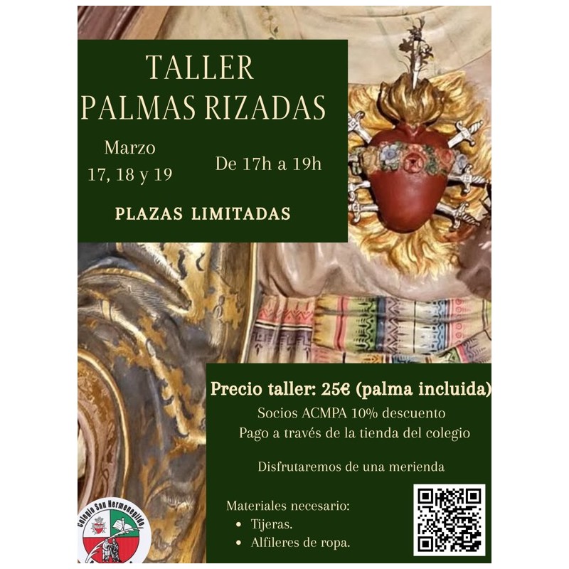 ACT: TALLER PARA FAMILIAS(PALMAS RIZADAS)